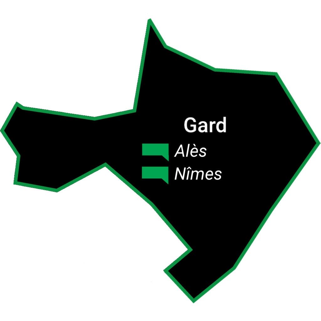 carte du Gard